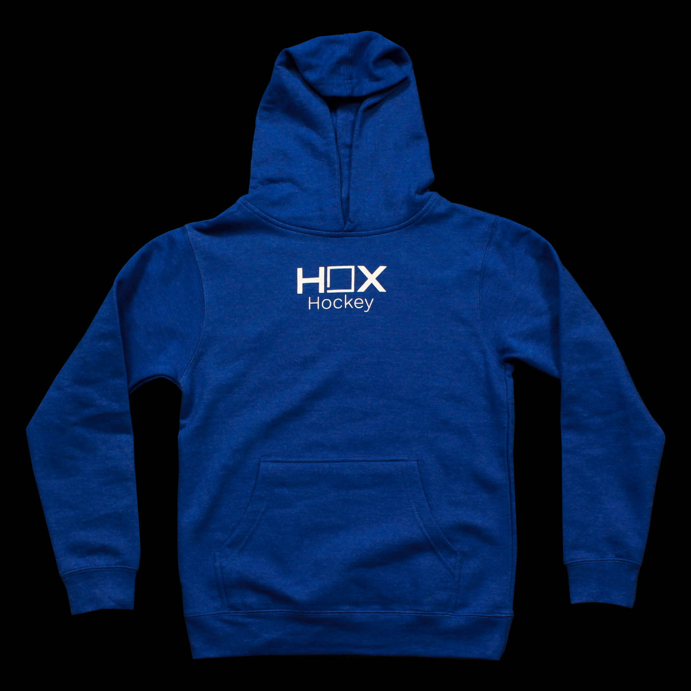 Youth Hoodie - Square Up - Royal Heather